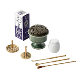 Maxbell Brass Cense Making Kit Durable Fragrance for Yoga Indoor Cense Supplies