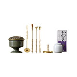 Maxbell Brass Cense Making Kit Durable Fragrance for Yoga Indoor Cense Supplies