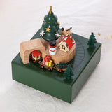 Maxbell Decoration Ornament Musical Boxes Craft Decorative for Desktop Holiday