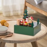 Maxbell Decoration Ornament Musical Boxes Craft Decorative for Desktop Holiday