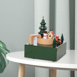 Maxbell Decoration Ornament Musical Boxes Craft Decorative for Desktop Holiday