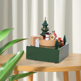 Maxbell Decoration Ornament Musical Boxes Craft Decorative for Desktop Holiday