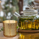 Maxbell Tea Cups Tea Mug China Homeware Handmade for Tabletop Decor Holiday Gift Fu