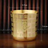 Maxbell Tea Cups Tea Mug China Homeware Handmade for Tabletop Decor Holiday Gift Big Fu Character