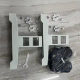 Maxbell 1 Pair Feet for Infrared Heater Room Portable for Infrared Heating Panels