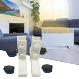 Maxbell 1 Pair Feet for Infrared Heater Room Portable for Infrared Heating Panels