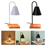 Maxbell Modern Electric Candle Warmer Burner Melter Lamp Light for Bedside Spa White