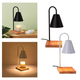 Maxbell Modern Electric Candle Warmer Burner Melter Lamp Light for Bedside Spa White