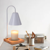Maxbell Modern Electric Candle Warmer Burner Melter Lamp Light for Bedside Spa White