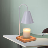 Maxbell Modern Electric Candle Warmer Burner Melter Lamp Light for Bedside Spa White