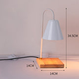 Maxbell Modern Electric Candle Warmer Burner Melter Lamp Light for Bedside Spa White