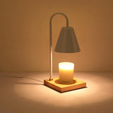 Maxbell Modern Electric Candle Warmer Burner Melter Lamp Light for Bedside Spa White