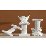 Maxbell Miniature Mini Greek Columns Resin Base Stigma for Indoor Banquet Yard Art Large
