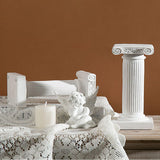 Maxbell Miniature Mini Greek Columns Resin Base Stigma for Indoor Banquet Yard Art Medium