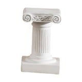 Maxbell Miniature Mini Greek Columns Resin Base Stigma for Indoor Banquet Yard Art Small
