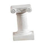 Maxbell Miniature Mini Greek Columns Resin Base Stigma for Indoor Banquet Yard Art Small