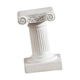 Maxbell Miniature Mini Greek Columns Resin Base Stigma for Indoor Banquet Yard Art Small