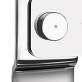 Maxbell Stainless Steel Door Latch Lock 90 Degree Cabinet Closet Door Hasp Latch