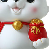 Maxbell Rabbit Piggy Bank Figurine Desktop Decoration Resin Rabbit Bunny Figurines Option 1