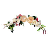 Maxbell Wedding Arch Flowers Garland Door Threshold Flower for Backdrop Wall Decor Yellow