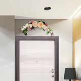 Maxbell Wedding Arch Flowers Garland Door Threshold Flower for Backdrop Wall Decor Yellow