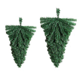 Maxbell Hanging Christmas Tree Wall Door Hanging for Farmhouse Outdoor Indoor Garden 45cm