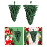Maxbell Hanging Christmas Tree Wall Door Hanging for Farmhouse Outdoor Indoor Garden 45cm