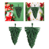 Maxbell Hanging Christmas Tree Wall Door Hanging for Farmhouse Outdoor Indoor Garden 45cm