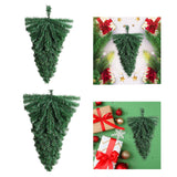 Maxbell Hanging Christmas Tree Wall Door Hanging for Farmhouse Outdoor Indoor Garden 45cm