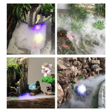 Maxbell Fog Machine Pond Fogger Maker Air Humidifier Sprayer for Birdbath Witch Pot