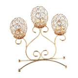 Maxbell Metal Tealight Candelabra Modern Accessories Luxury for Countertop Banquet