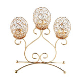 Maxbell Metal Tealight Candelabra Modern Accessories Luxury for Countertop Banquet