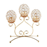 Maxbell Metal Tealight Candelabra Modern Accessories Luxury for Countertop Banquet