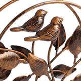 Maxbell Tissue Dispenser Bird Organizer Napkin Holder for Cafe restaurant Bronze