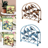 Maxbell Tissue Dispenser Bird Organizer Napkin Holder for Cafe restaurant Bronze