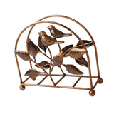 Maxbell Tissue Dispenser Bird Organizer Napkin Holder for Cafe restaurant Bronze