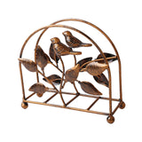 Maxbell Tissue Dispenser Bird Organizer Napkin Holder for Cafe restaurant Bronze