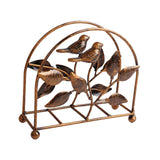 Maxbell Tissue Dispenser Bird Organizer Napkin Holder for Cafe restaurant Bronze