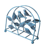 Maxbell Tissue Dispenser Bird Organizer Napkin Holder for Cafe restaurant blue