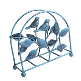 Maxbell Tissue Dispenser Bird Organizer Napkin Holder for Cafe restaurant blue