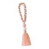 Maxbell Hand Woven Decorative Tassel Bohemian Pendant Fringe for Festival Wall Decor Pink