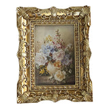 Maxbell Photo Frame Picture Holder Embossed Frame Ornate for Living Room Home Decor