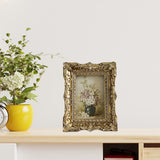 Maxbell Photo Frame Picture Holder Embossed Frame Ornate for Living Room Home Decor