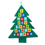 Maxbell Christmas Hanging Calendars Advent Calendar for Fireplace Office Kids Gifts
