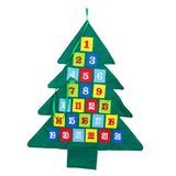 Maxbell Christmas Hanging Calendars Advent Calendar for Fireplace Office Kids Gifts
