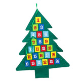 Maxbell Christmas Hanging Calendars Advent Calendar for Fireplace Office Kids Gifts
