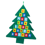 Maxbell Christmas Hanging Calendars Advent Calendar for Fireplace Office Kids Gifts