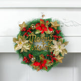 Maxbell Artificial Christmas Wreath Xmas Wreath for Door Hanging Decoration