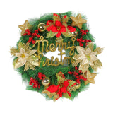 Maxbell Artificial Christmas Wreath Xmas Wreath for Door Hanging Decoration