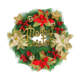 Maxbell Artificial Christmas Wreath Xmas Wreath for Door Hanging Decoration
